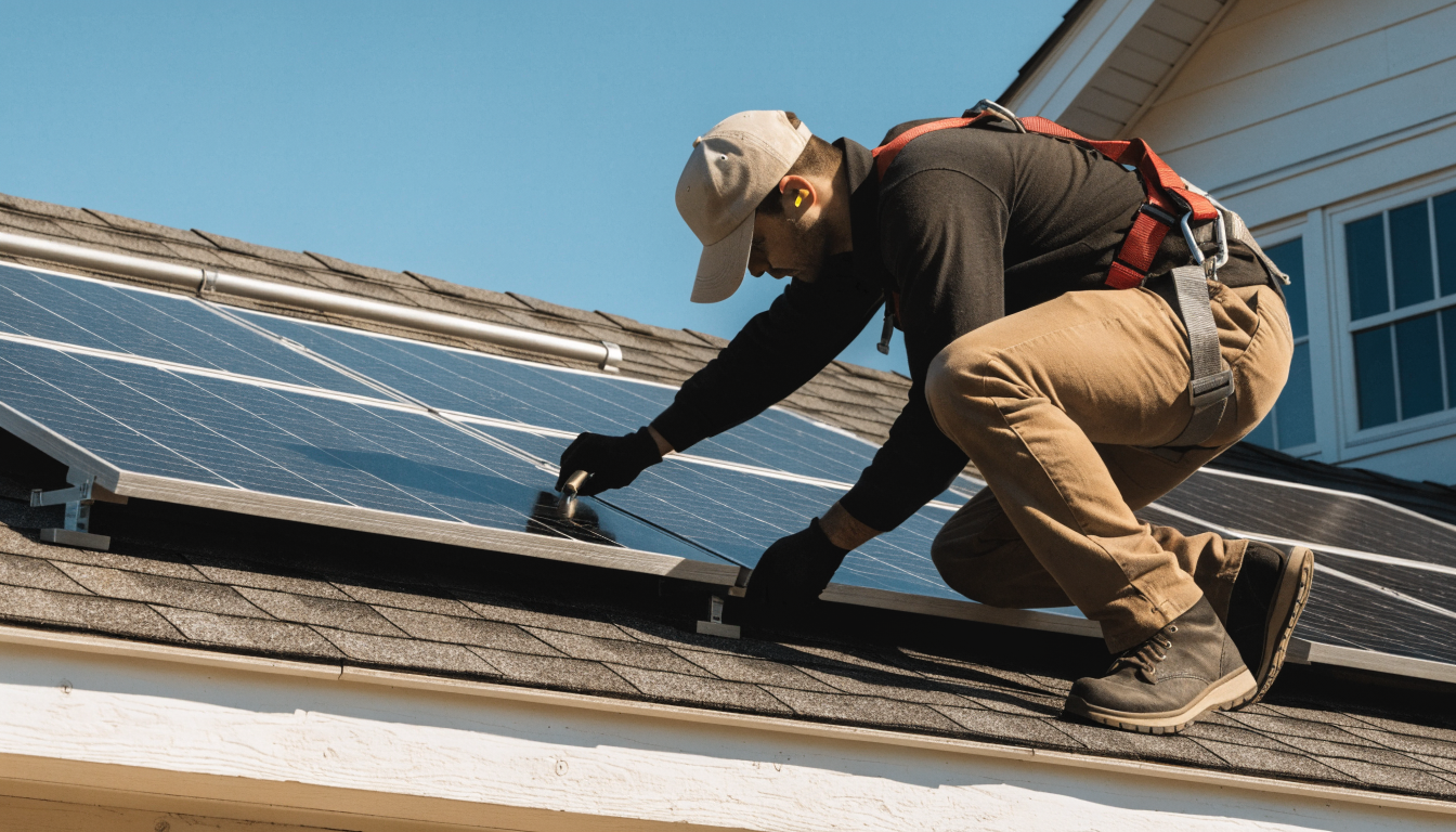 Solaranlage auf einem Einfamilienhaus – kostenlose Analyse mit Haushelden